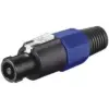Mufa Speakon tata 4 pini Goobay 50835