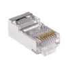 Mufa tata RJ45 8P8C Cat6e FTP ecranata PASS THROUGH EUROKOMP E5944 TEL0074 - imagine 2