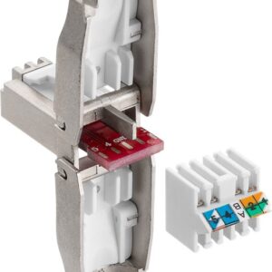 Mufa tata RJ45 CAT6A STP metal ecranata cablu max. 9mm AWG 22 - AWG 24 montare fara cleste 38292 Goobay
