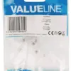 Mufa telefonica Conector transparent RJ11 tata 6p4c set 10buc Valueline - imagine 3