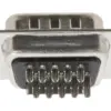 Mufa VGA tata 15 pini 3 randuri cu terminale de lipire CONNFLY - imagine 4