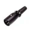 Mufa XLR tata la negru