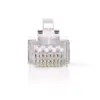 Mufe 10x RJ45 ecranate pt cablu STP CAT6 solid Nedis - imagine 2
