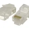 Mufe CAT6 UTP RJ45 SOLID PVC transparent 5buc VALUELINE - imagine 2