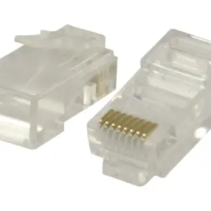 Mufe CAT6 UTP RJ45 SOLID PVC transparent 5buc VALUELINE