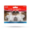 Opait cu LED model STEA argintiu 2buc - imagine 2