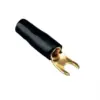 Papuc Terminal tip furca 20mm2 M4 aurit izolat negru ACV 30.4420-03 - imagine 2