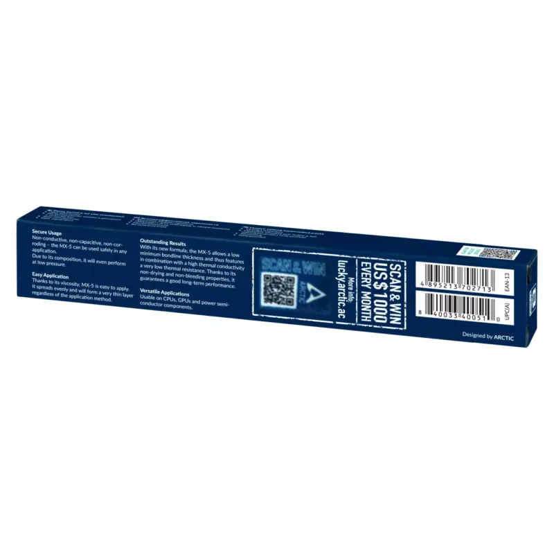 Pasta termoconductoare MX-5 2grame ARCTIC COOLING