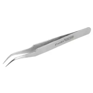 Penseta conductiva cu varful curbat 120mm ProsKit