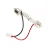 Placa cu LED SMD 65x35 mm 12V SMD5050 3W lumina alba 480lm inclus adaptoare W5W C5W BA9S CarGuard - imagine 2
