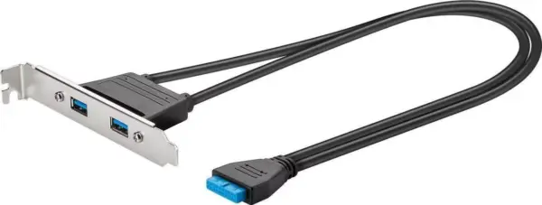 Placa USB 2x USB 3.0 montare pe placa de baza PC Goobay
