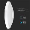 Plafoniera LED 12W 900lm IP20 cu senzor de miscare 6400K alb rece V-tac SKU-21809 - imagine 6