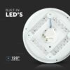 Plafoniera LED 24W 2600lm 35cm 3 in 1 V-Tac SKU-217607 - imagine 8