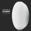 Plafoniera LED 36W 3900lm 48cm 3 in 1 Model stelute V-Tac SKU-217608 - imagine 10