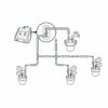 Pompa de apa Smart Wi-Fi IPX3 0.3bar alimentatare 4x AA / USB Nedis WIFIWP10GY - imagine 3