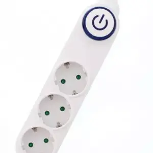 Prelungitor 3 prize 1.5m 3x1.5mm2 3680W 16A alb Nedis