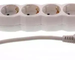 Prelungitor 3 prize 1.5m 3x1.5mm2 3680W 16A alb Nedis