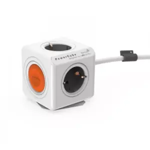 Prelungitor 4 prize cu intrerupator cub 1.5m PowerCube Remote Allocacoc