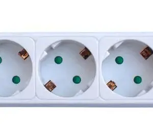 Cablu extensie Schuko 10m 3G1.5mm2 16A alb V-TAC SKU-8780