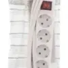 Prelungitor 6 prize 3m cu intrerupator cablu 3xG1.5mmp Well - imagine 2