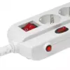 Prelungitor cu distribuitor 6 prize cu intrerupatoare si protectie la supracurent 1.5m - imagine 2