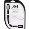 Prelungitor USB la micro USB 0.2m Profesional Kruger&Matz - imagine 2