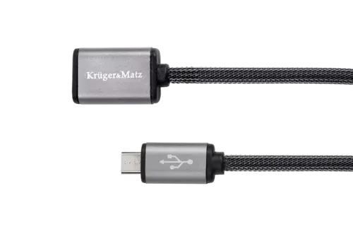 Prelungitor USB la micro USB 0.2m Profesional Kruger&Matz