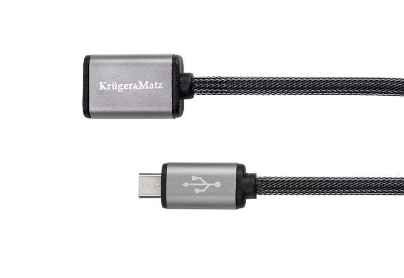 Prelungitor USB la micro USB 0.2m Profesional Kruger&Matz