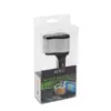 Priza bricheta auto 12-24V bricheta +2x USB 3.1A negru M'N'C - imagine 3