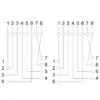 Priza dubla de perete 8P8C FTP Cat5 2x RJ45 - imagine 3