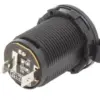 Priza mama bricheta auto panou x1 12-24V DC 20A SCI A13-142E-BB3 - imagine 4