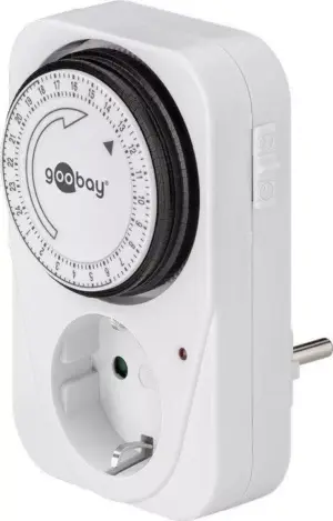 Priza programabila mecanica pentru interior Goobay