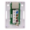 Priza simpla FTP cat6 RJ45 ecranat pe tencuiala Well - imagine 2