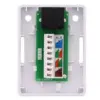 Priza simpla UTP cat6 RJ45 neecranat pe tencuiala Well - imagine 2