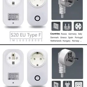 Priza SMART WiFi SOCKET 90-250V 10A SONOFF S20