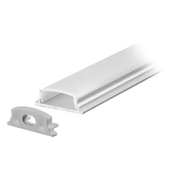 Profil aluminiu FLEXIBIL banda LED 2m 18x6 mm V-TAC SKU-2909 - imagine 2