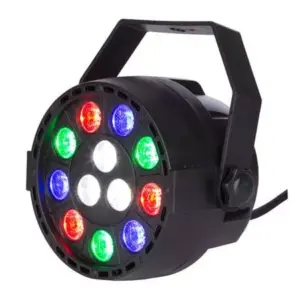 Proiector jocuri de lumini mini LED 9x 1W RGB +3x 1W alb Velleman