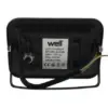 Proiector LED 20W 1600lm IP65 6500K alb rece carcasa aluminiu negru Well - imagine 2