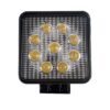 Proiector LED Auto Off Road 27W 9SMD 2000lm 12-32V 126x107x55mm CLL011 Carguard - imagine 3