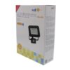 Proiector LED cu senzor 20W 1600lm IP44 4000K negru Well - imagine 3
