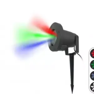 Sir de lumini de Craciun LED alb cald fir argintiu 2m 2x AAA 58032A Phenom