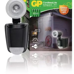 Proiector LED Safeguard 2.1 cu baterie si senzor miscare 1x LED GP