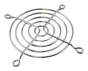 Protectie 80x80mm pentru ventilator metal fixare surub argintiu TQSolution FG-08