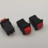 Push Buton cu retinere "NO" plastic 14x14x20mm 1A/250V - imagine 2
