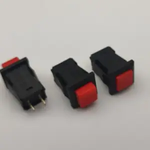 Push Buton cu retinere "NO" plastic 14x14x20mm 1A/250V