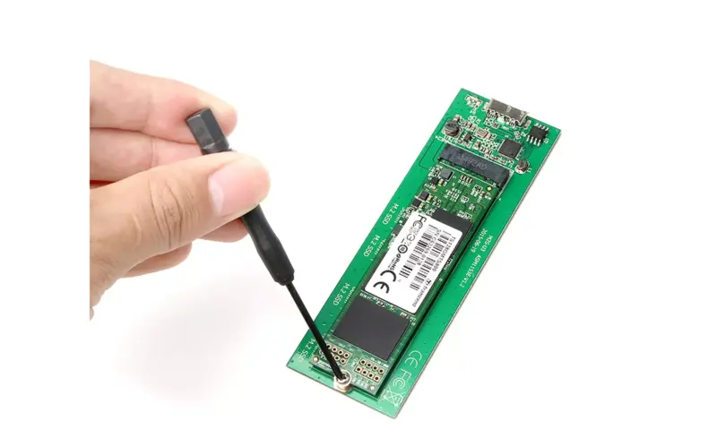 Rack extern M.2 B-Key SATA SSD NGFF compatibil 2230 2242 2260 2280 USB 3.0 carcasa aluminiu negru i-tec