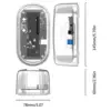 Rack HDD 2.5 3.5 inch USB 3.0 transparent cu docking station Orico - imagine 5