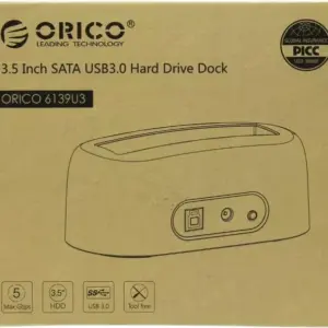 Rack HDD 2.5 3.5 inch USB 3.0 transparent cu docking station Orico