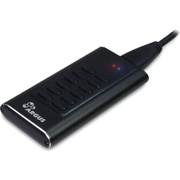 Rack HDD Inter-Tech Argus Data Protector GD-MSLK01 cu criptare USB 3.0 2.5inch negru - imagine 2