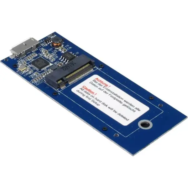 Rack HDD Inter-Tech Argus Data Protector GD-MSLK01 cu criptare USB 3.0 2.5inch negru - imagine 4